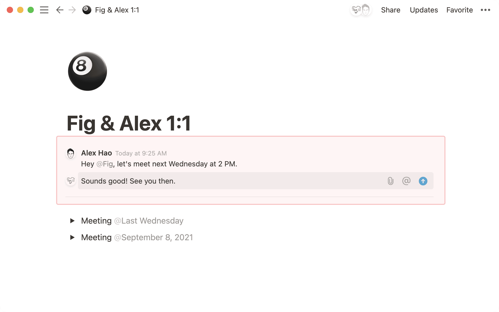 评论 - 页面评论