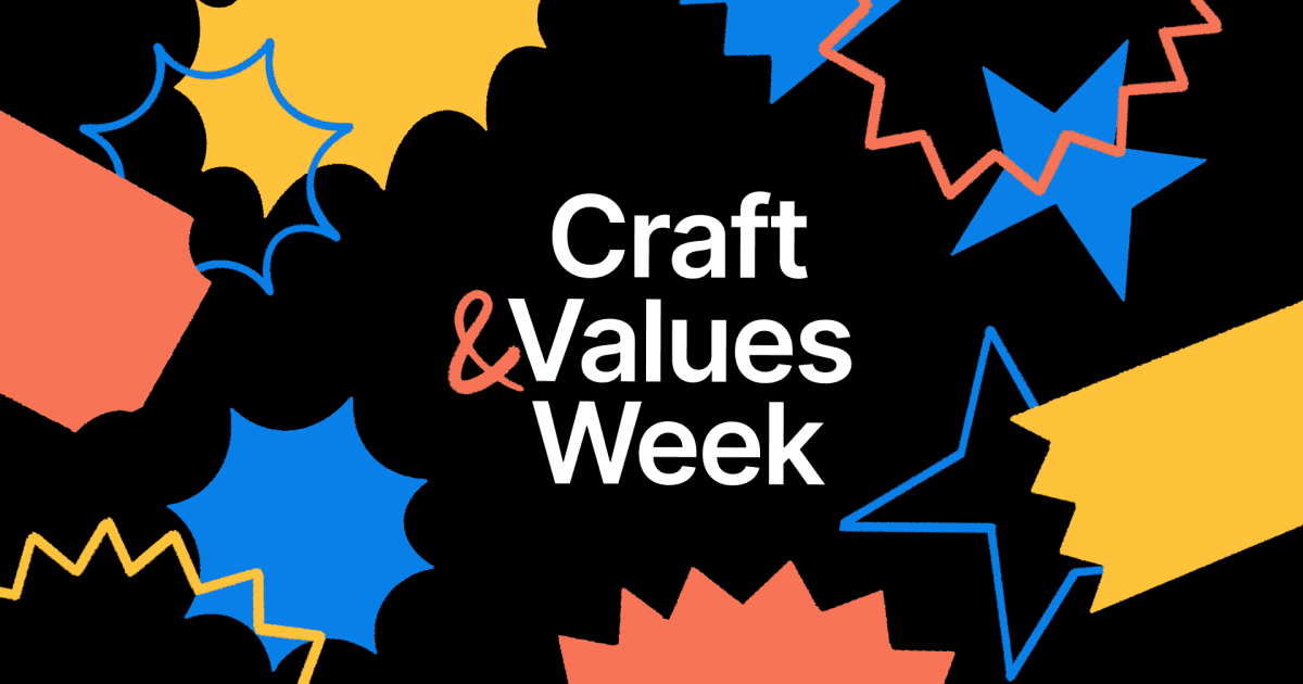 Notion's Craft & Values Week