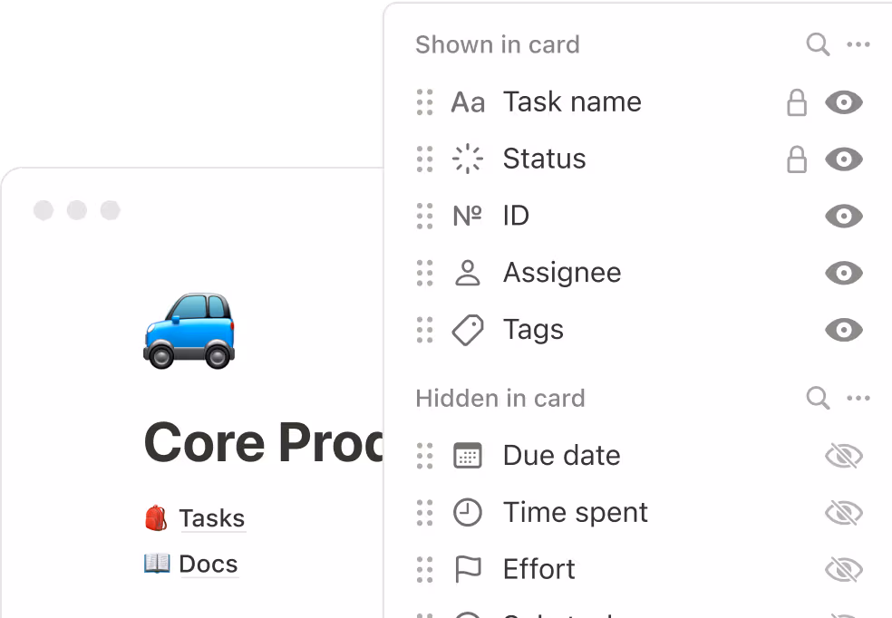 项目跟踪器的自定义属性和字段