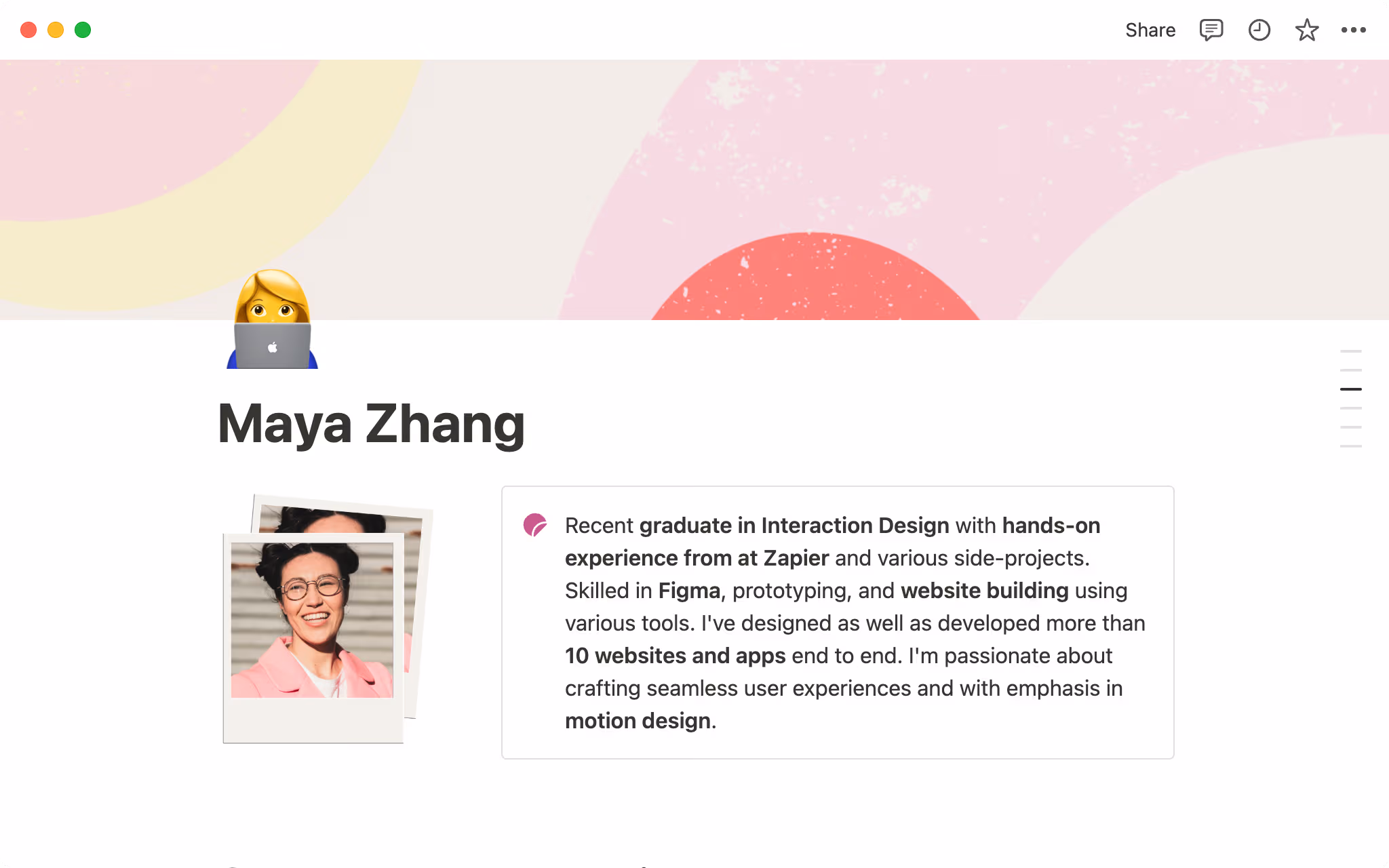 只需几次点击操作即可发布内容。